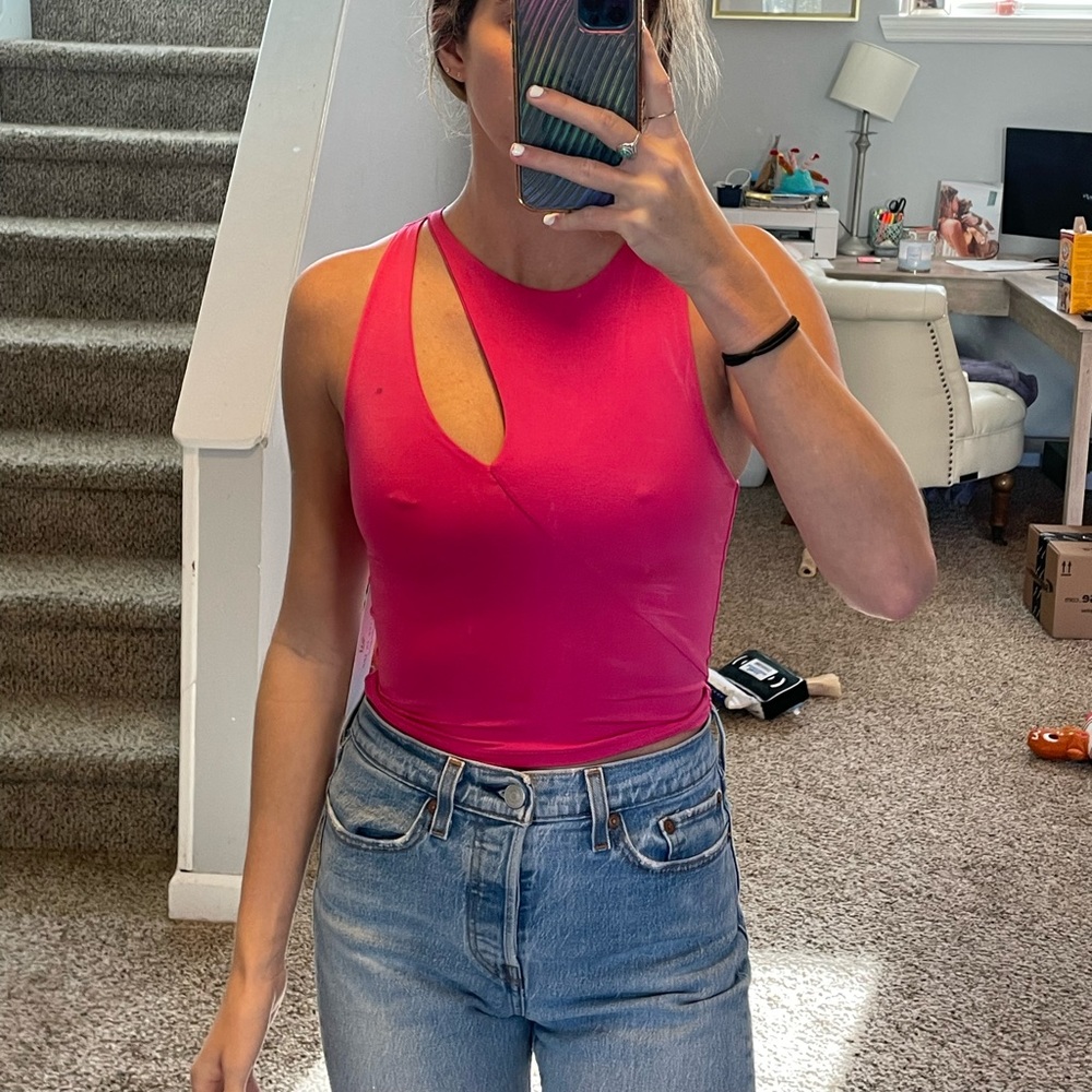 NWT pink top